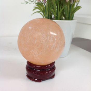 Selenite Sphere - Orange - 5-6cm