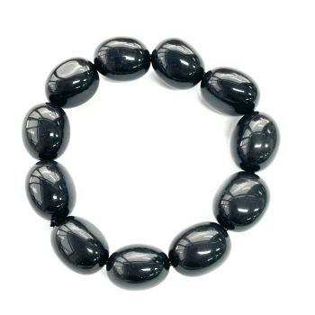 Nugget Bracelet - Black Obsidian